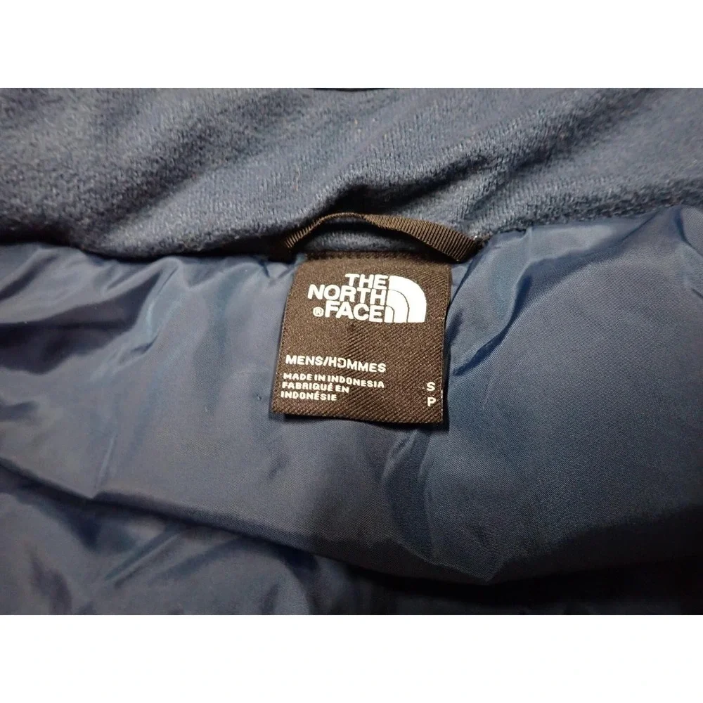 The North Face WindWall Jacket Mens Small Blue Excellent Hooded Softshell Zip